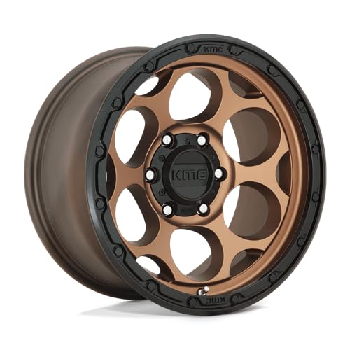 KMC Wheels KM541 Dirty Harry 17X8.5 KM541 5X5.0 M-BRZ BLK LP 18MM