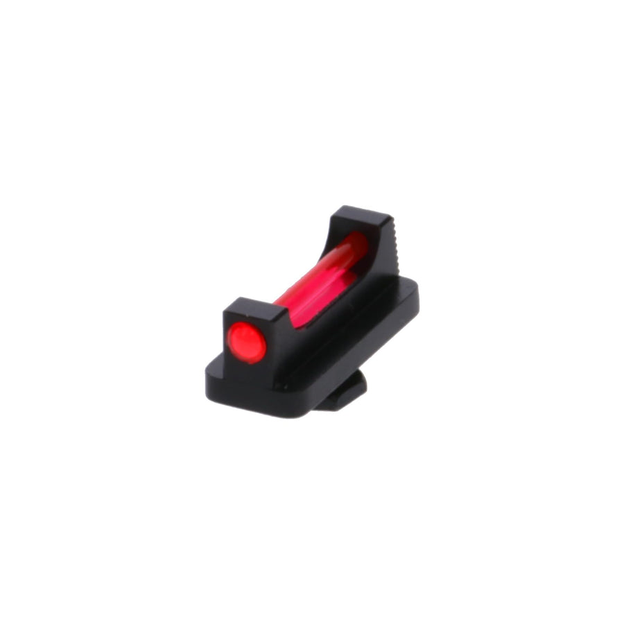 Fiber-Optic TRUGLO Pro Handgun Night Sight with Extra Fibers & Reflector Tape | Compact Durable Competition High-Visibility Sight for Handguns, Compatible with Walther Q5, Front Only