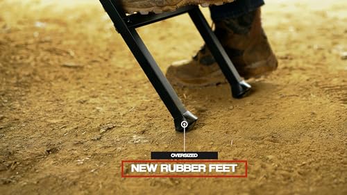 Traxion Tailgate New Ladder XL for All Trucks Including Lifted Trucks up to 50" Tailgate with articulating Patent Pending Frame for Uneven Ground.