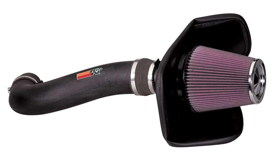 Cold Air Intake System K&N: High-Flow Air-Filter, Increase Performance & Horsepower: Compatible with 2003-2004 FORD Expedition, 57-2538