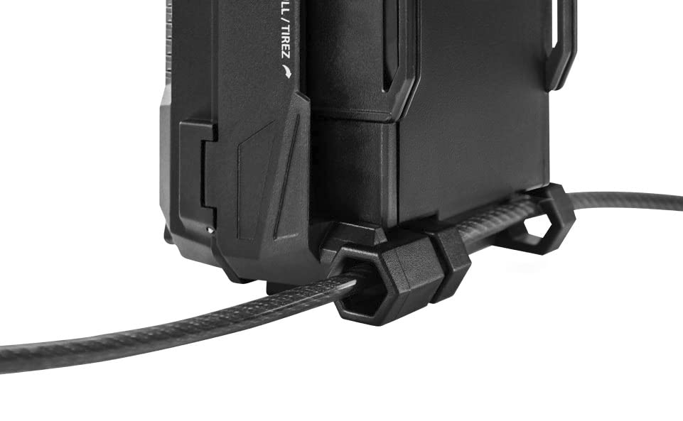Spypoint Six-Foot Long CLM-6FT Trail Camera Coated Cable Lock Steel Cable Lock for securing Scouting Cameras Fits Most Trees and All Cameras Comes with Two Keys