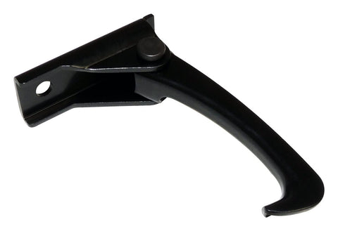 Hood Safety Catch Body, Crown Automotive 55395654AA, Black