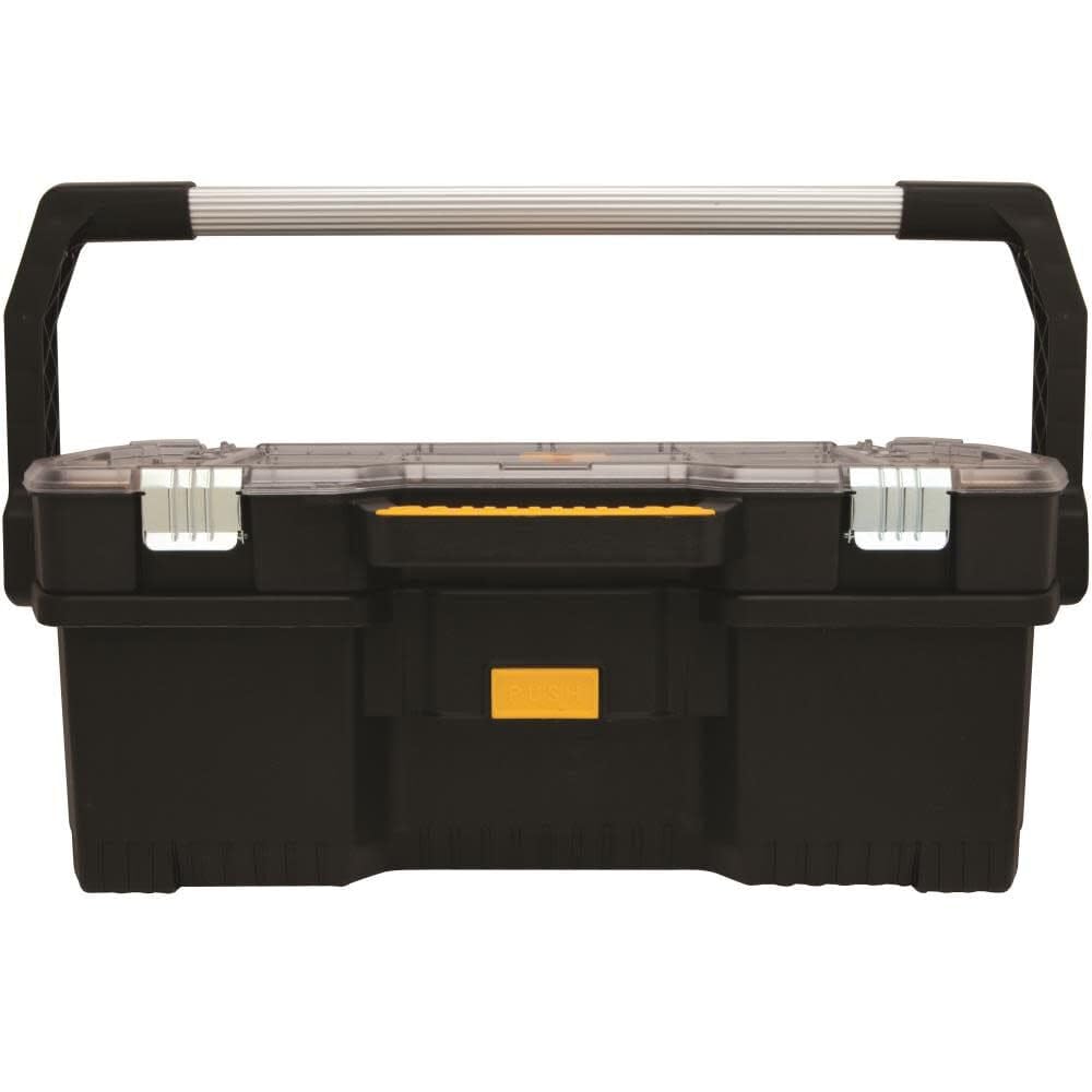 DEWALT Organizer Box & Tote With Dividers (DWST24075) Black