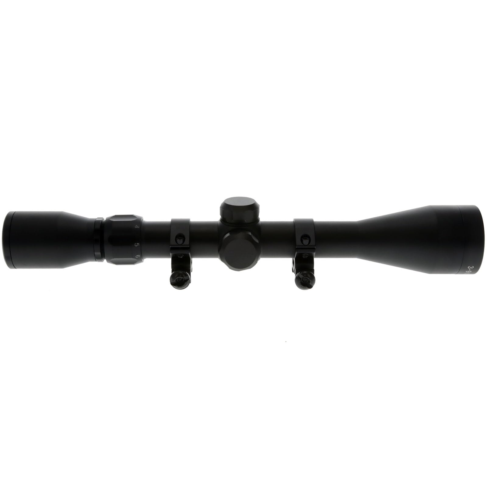 TRUGLO TRUSHOT Durable Hunting Shooting Waterproof Fogproof Shock Resistant 1" Aluminum Tube Duplex Reticle Riflescope | Scope Rings Included - Weaver-Style, 3-9 x 40mm