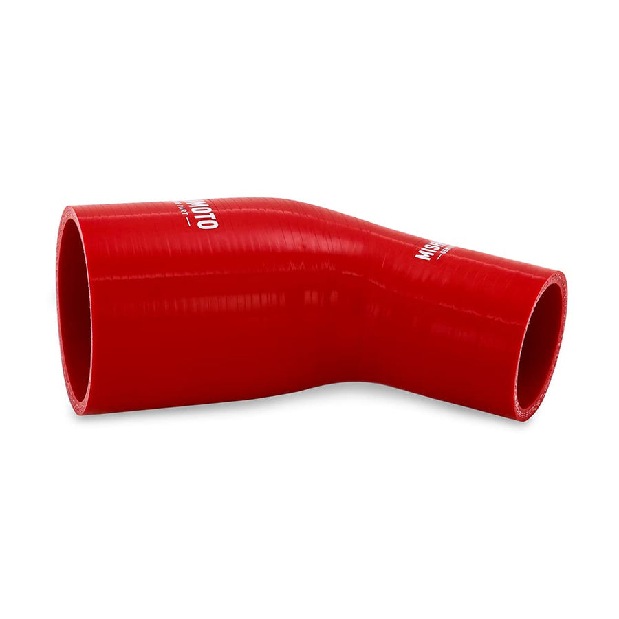 Mishimoto 45-Degree MMCP-R45-2030RD Silicone Transition Coupler, 2.00" to 3.00", Red
