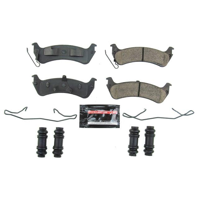 Power Stop Z23-664 Z23 Evolution Sport Carbon Fiber Infused Ceramic Brake Pads with Hardware For Ford Windstar 1995-2003 [Model Specific]