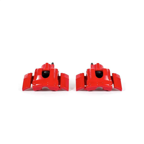 Power Stop Rear S5048 High-Temp Pair of Red Powder Coated Calipers For Ford Expedition 2007-2017, Lincoln MKT 2018, Lincoln Navigator 2007-2017 [Model Specific]