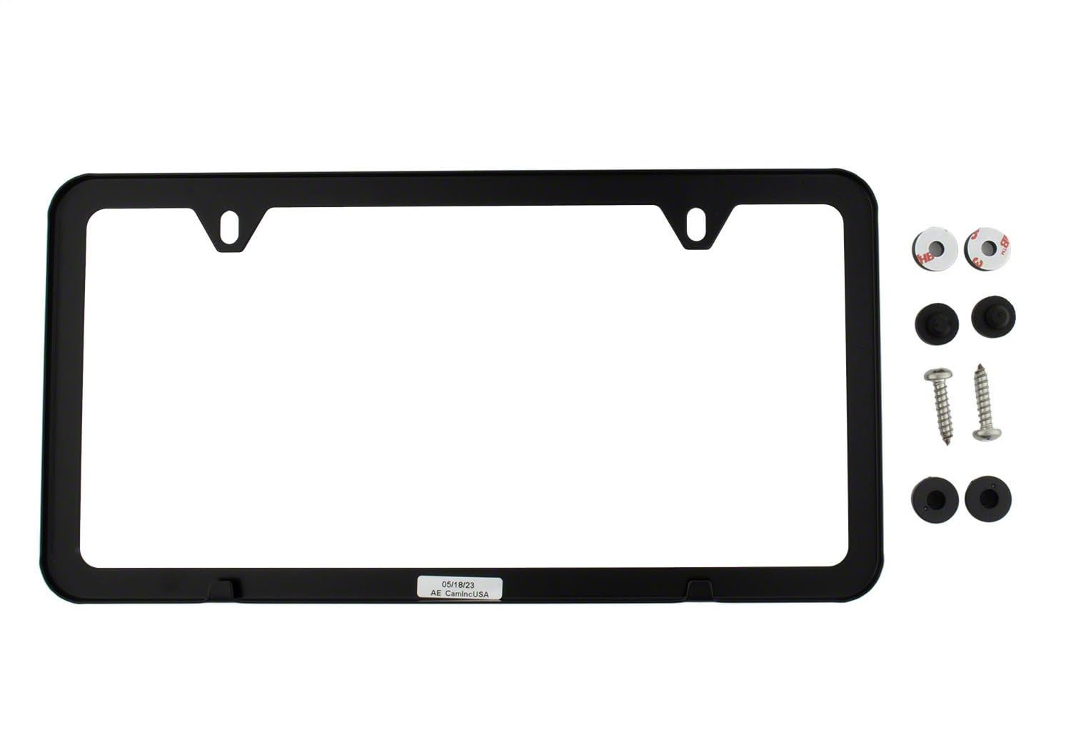 License Plate Frame Ford Performance Black