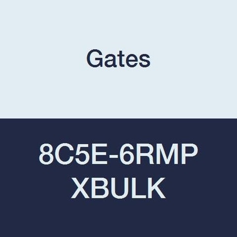 XBULK Gates 8C5E-6RMP Field Attachable for C5E Hose, Male Pipe NPTF, 30 Cone Seat, Steel, 13/32" ID (Pack of 100)