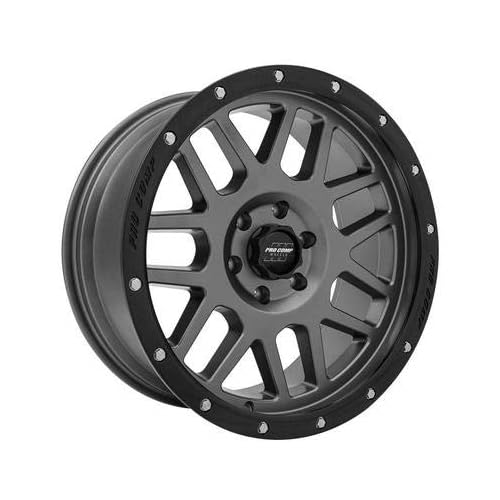 Pro Comp Alloys Vertigo Series 40 Dark Gray Wheel with Black Lip (20x9"/6x135mm)