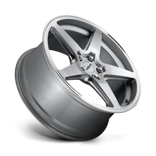 wgr Rotiform 18x8.5 5x112 45et 66.56mm gloss silver wheel