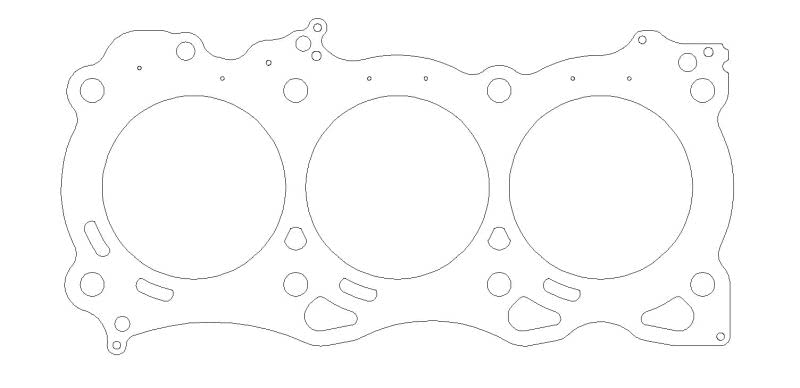 Cometic Gasket Head Gasket C4592-030 (Cometic Nissan VQ35/37 Gen3 97mm Bore .030" MLS- Right), 1 Pack