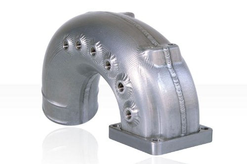 100% Machined S&B 76-1004 Cut & TIG Welded Intake Elbow