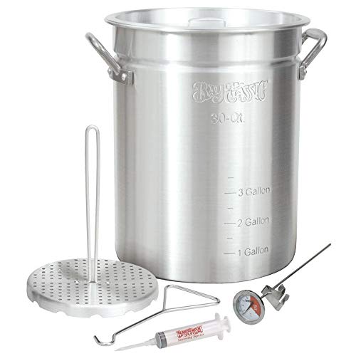 Outdoor Fryer Pot Bayou Classic - 30 Qt Turkey Fryer - 30 Qt - Metal