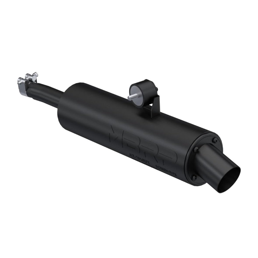 Utility Exhaust by MBRP for DS 70/ DS 90/ DS 90 X (2008-2022), Chambered Core, Slip-On, AT-7217