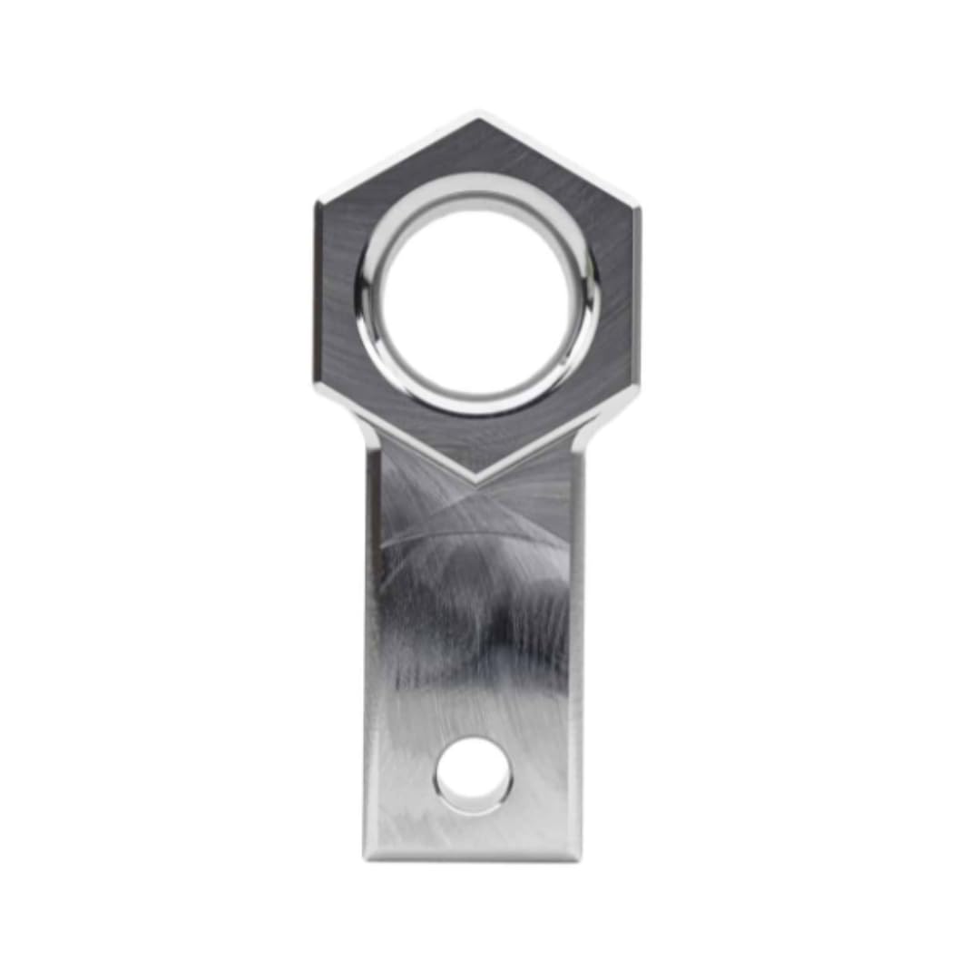 Soft Shackle Hitch Weigh Safe Ring for Vehicle Recovery - Corrosion-Resistant Aluminum Tow Accessory - 45,000-lb Break Strength, Fits All 2" Receiver