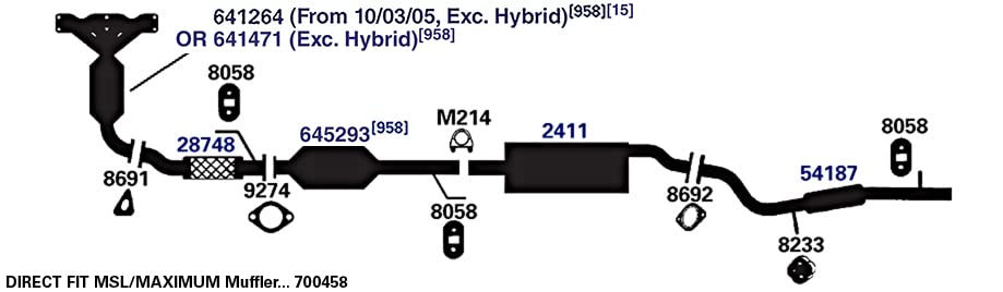 700458 AP Exhaust Muffler