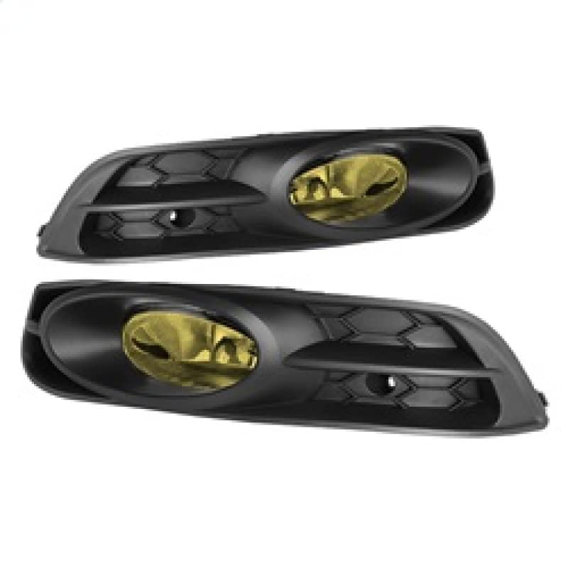 Fog Lights Black/Yellow Spyder Auto 5070449