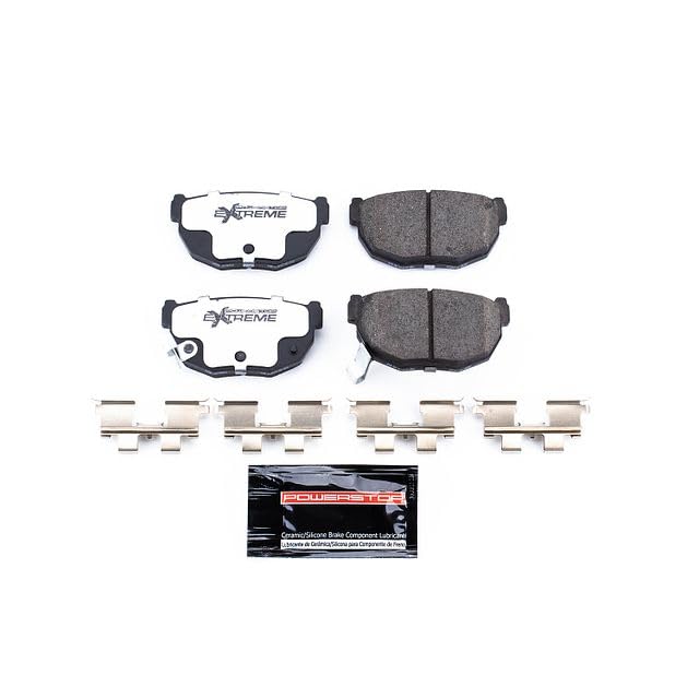 Z26 Power Stop Z26 Rear Carbon-Fiber Ceramic Brake Pads For Nissan 200SX 1986-1988, Nissan 240SX 1989-1998, Nissan 280ZX 1982-1983, Nissan 300ZX 1984-1989 [Model Specific]
