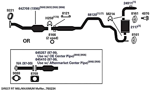 Exhaust Gasket AP Exhaust 8759