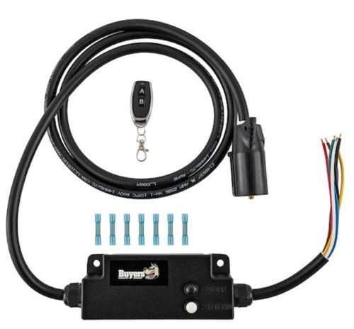 7-Way Trailer Connector Cable Strobe Kit-5 Ft Permanent Mount