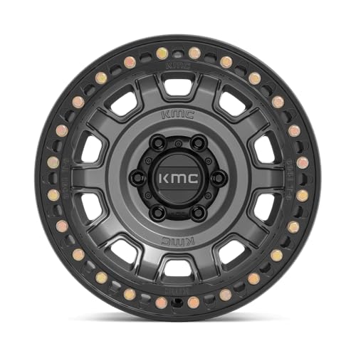 KMC Wheels 17X9 TANK BEADLOCK 8X1703.5 -38mm ANTHRACITE - KM23679087438N
