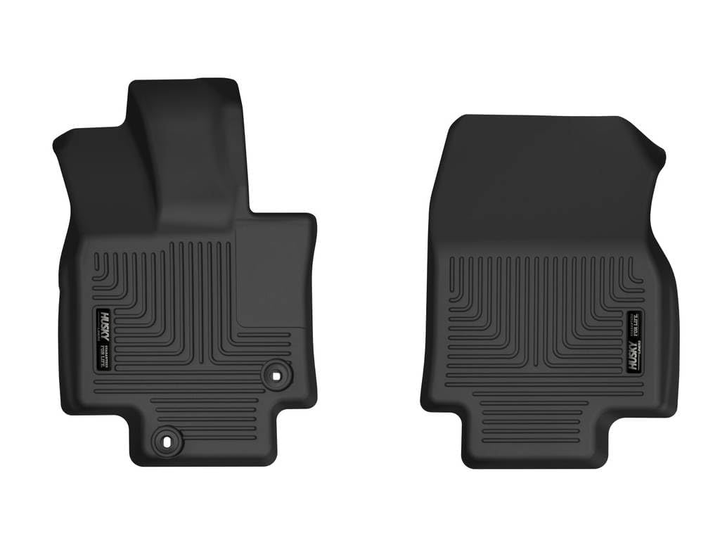 Husky Liners Floor Mats X-act Contour | Fits 2020-2025 Toyota Highlander | Front Row, 2-pc Black - 55881