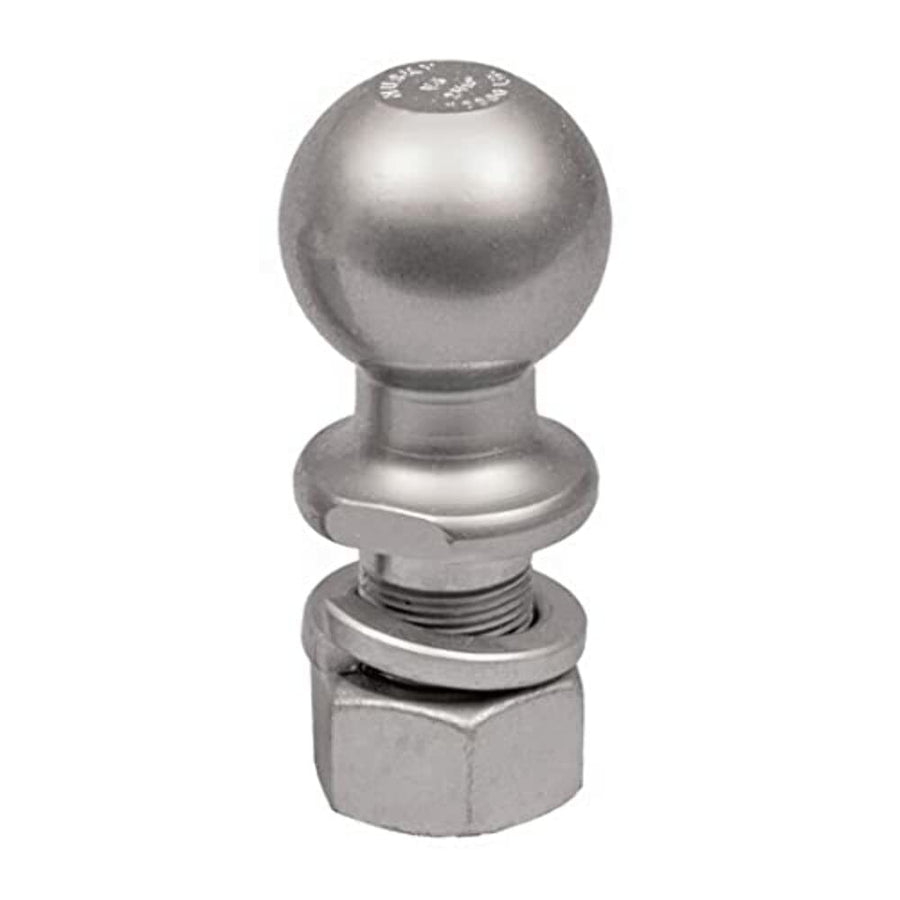 Chrome Husky Towing Products 32914 2" x 1" x 2-7/8" 7,500 lb Capacity Hitch Ball