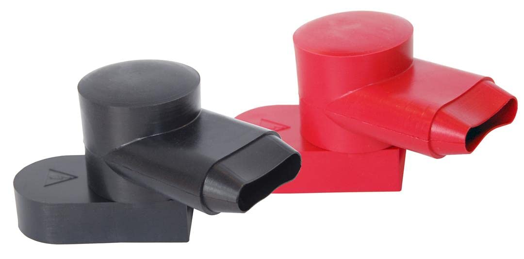 Red/Black Blue Sea 4001 Pair Rotating CableCaps