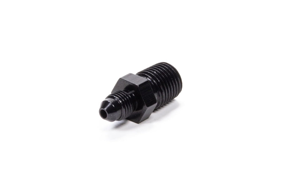 Fragola Performance Systems #3 X 1/4 Mpt Straight Adapter Black 481634-BL