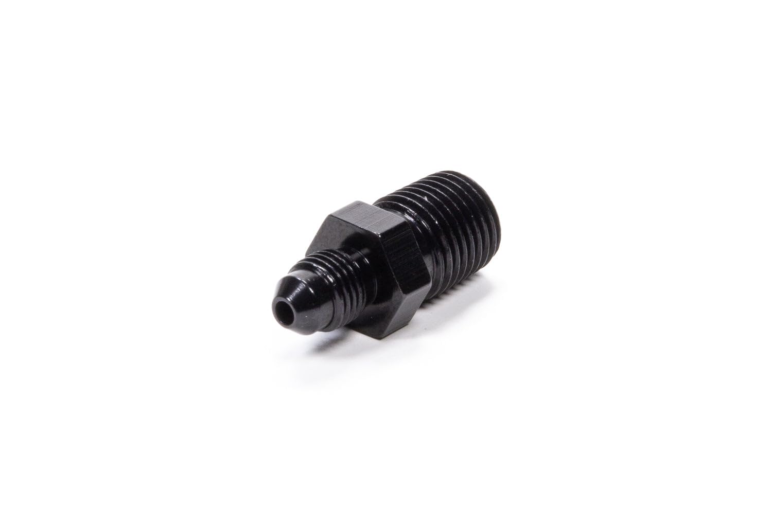 Fragola Performance Systems #3 X 1/4 Mpt Straight Adapter Black 481634-BL