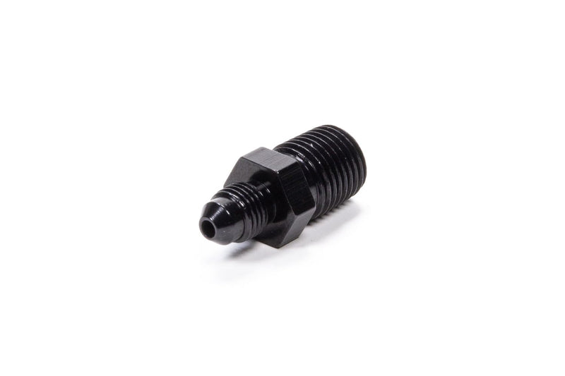 Fragola Performance Systems #3 X 1/4 Mpt Straight Adapter Black 481634-BL