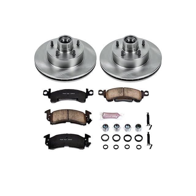 Power Stop Autospecialty KOE2580 Front Replacement Brake Kit-OE Brake Rotors & Ceramic Brake Pads
