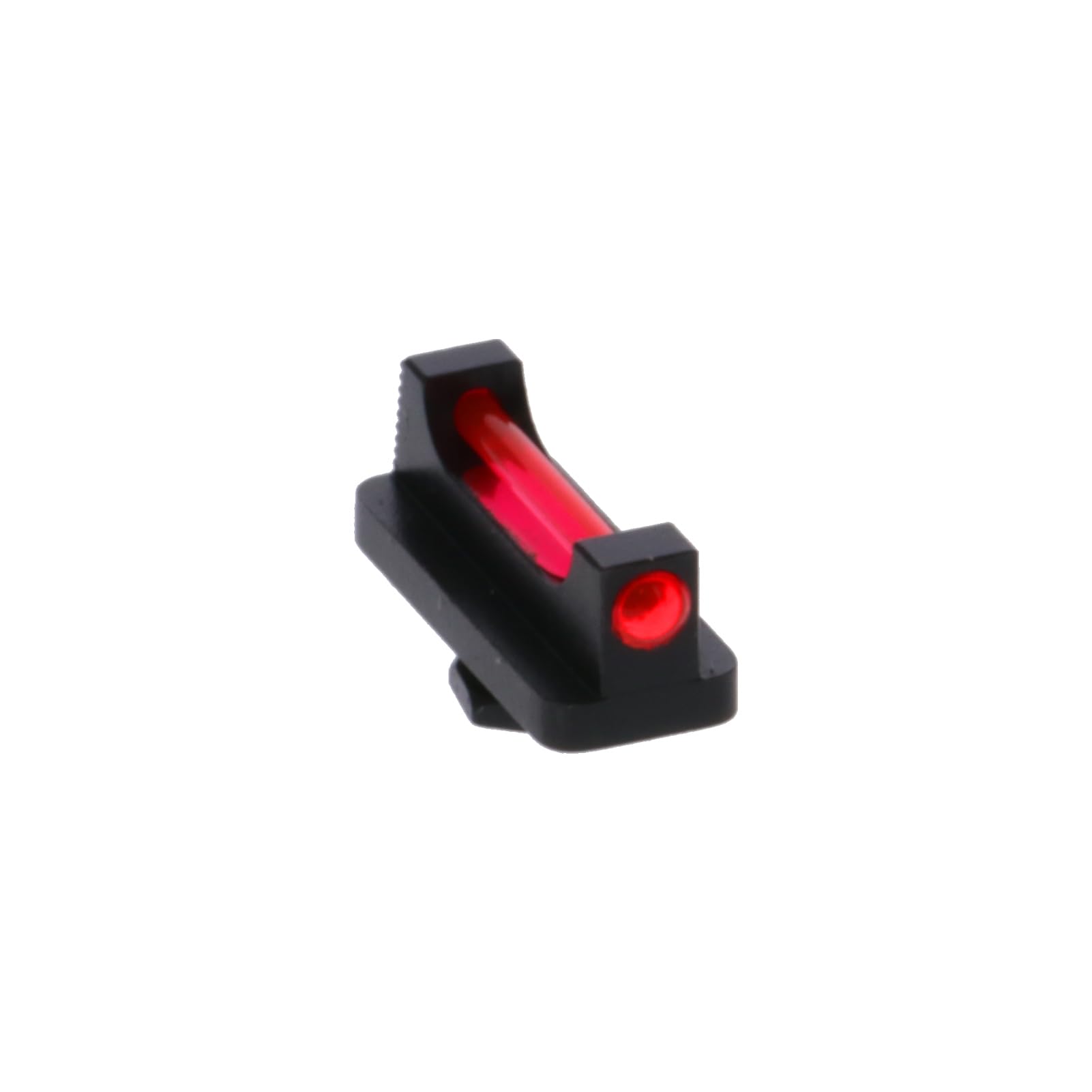 Fiber-Optic TRUGLO Pro Handgun Night Sight with Extra Fibers & Reflector Tape | Compact Durable Competition High-Visibility Sight for Handguns, Compatible with Walther Q5, Front Only