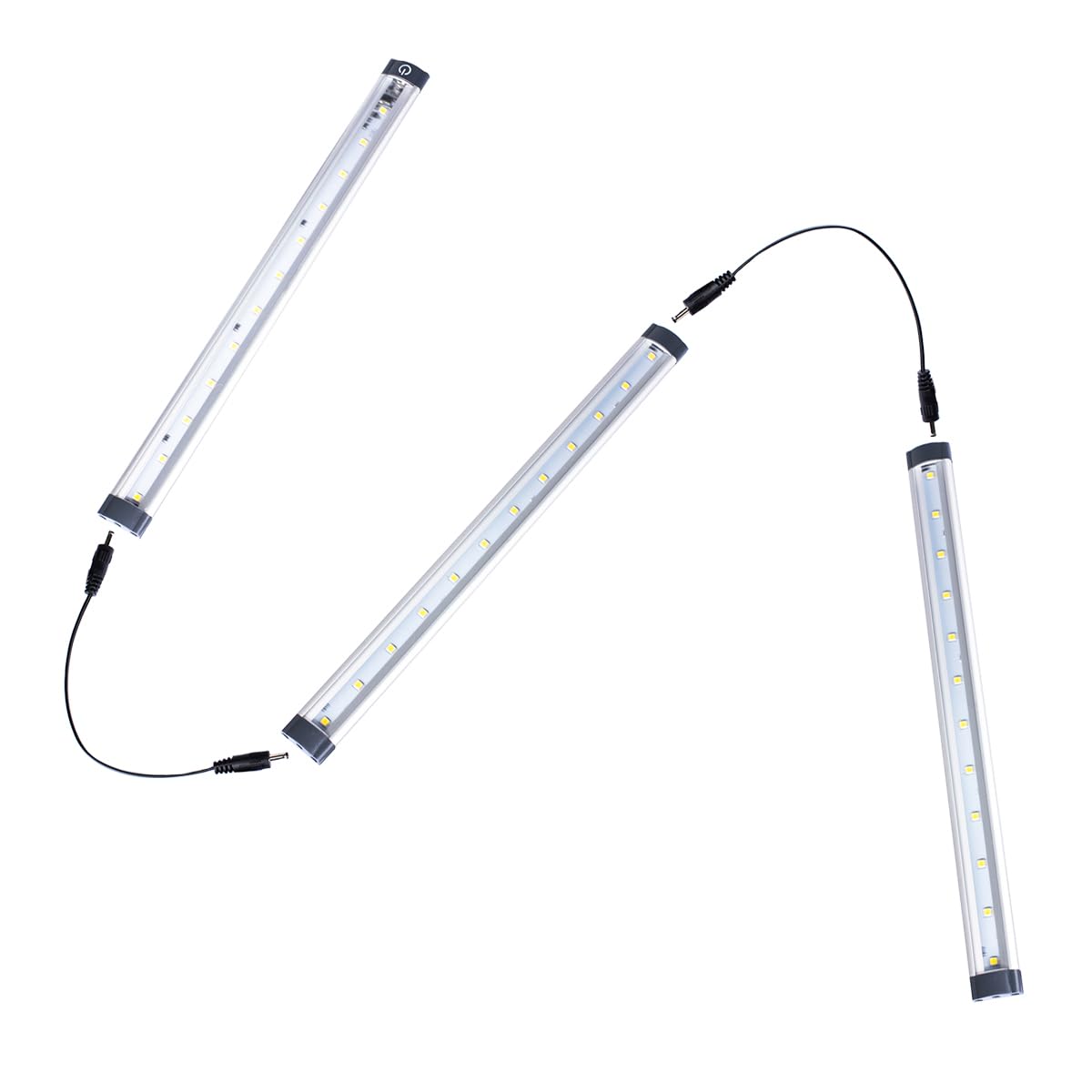 3-Bar Montezuma LED Light Kit, Silver