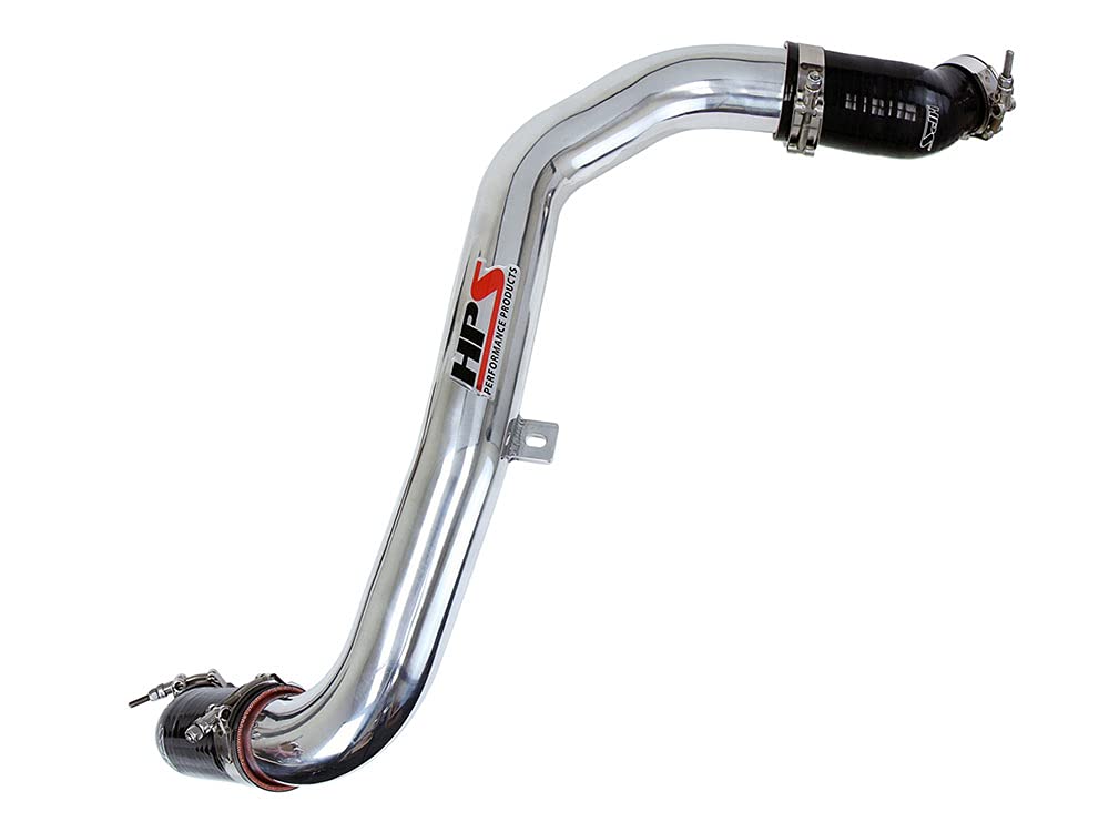 HPS Performance Intercooler Charge Hot Pipe Compatible for 2013-2017 Hyundai Veloster 1.6L Turbo, 17-106P