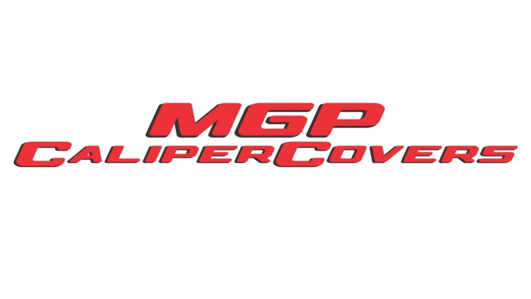 Brake Caliper Covers MGP - 2009-2014 Acura TL - Front and Rear Set - Red