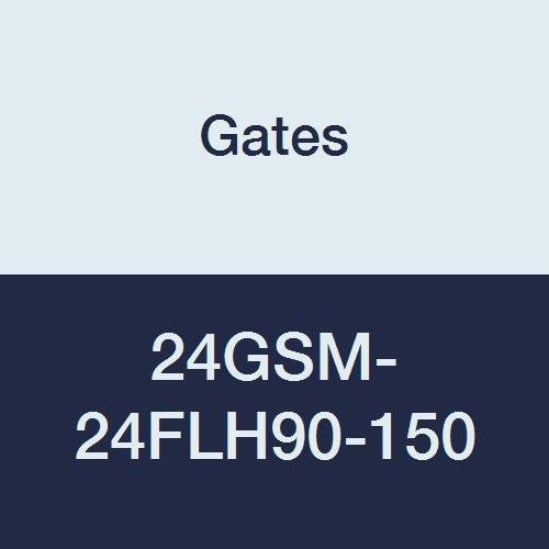 GlobalSpiral Series Gates 24GSM-24FLH90-150 MAX Pressure Couplings, Code 62 O-Ring Flange Heavy, 90 degree Bent Tube, 1-1/2" ID