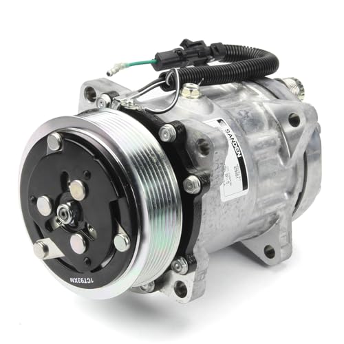 Sanden 709 Compressor AC cast Finish