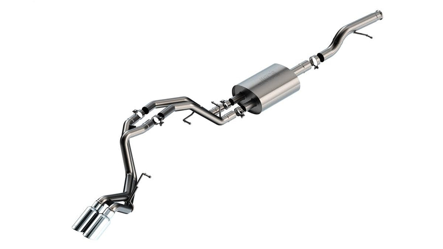 BORLA Cat-Back 140855 Perf. Exhaust System for 2021-2024 Chevrolet Tahoe LS/Tahoe LT/Tahoe RST/Tahoe Z71/ GMC Yukon SLE/Yukon SLT/Yukon AT4 5.3L V8 Automatic Transmission 2 & 4 Wheel Drive 4 Door