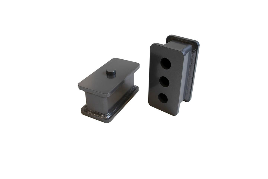 Part# 812225 MaxTrac SUSPENSION'S is A Pair of 2.5" Lift Blocks FABRICATED from Steel & Powder Coated Grey