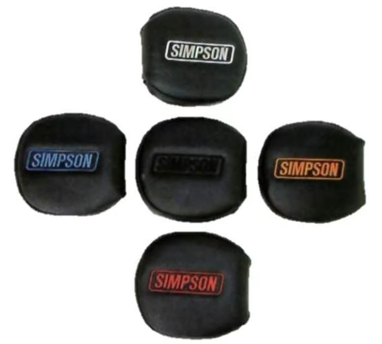 2021B Simpson Racing Door Latch Pads Blue Pair