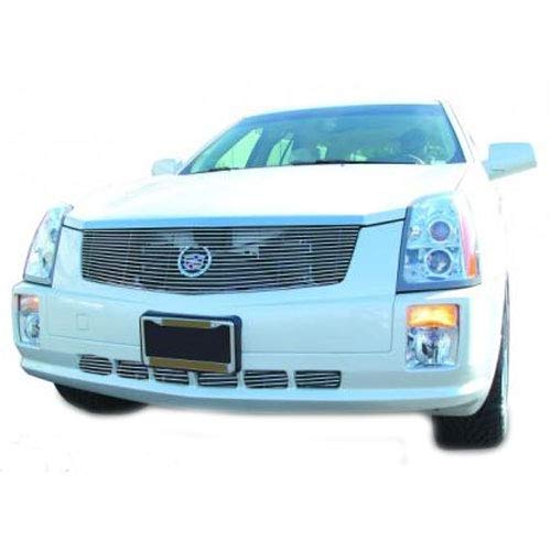 Horizontal T-Rex 20186 Aluminum Polished Finish Replacement Billet Grille for Cadillac SRX