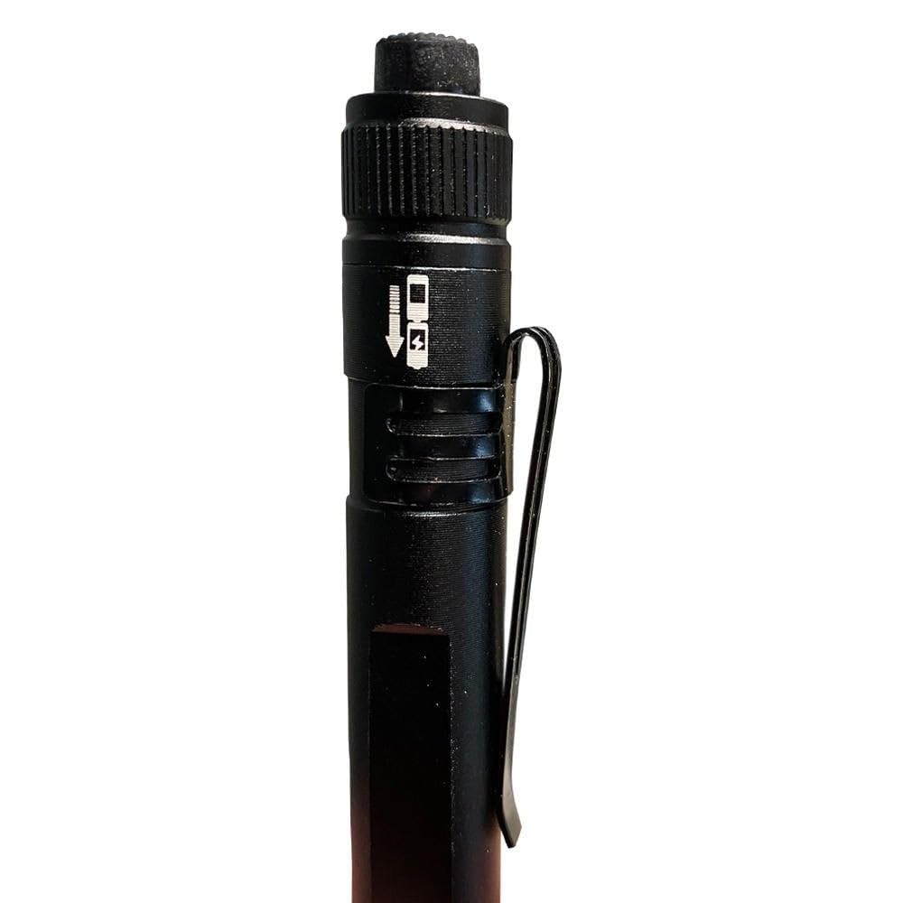 Flashlight Race Sport Lighting Holster Fit 3-Mode Rechargeable LED 350 Lumen Pencil Flashlight with 4X Zoom Projector 1007532