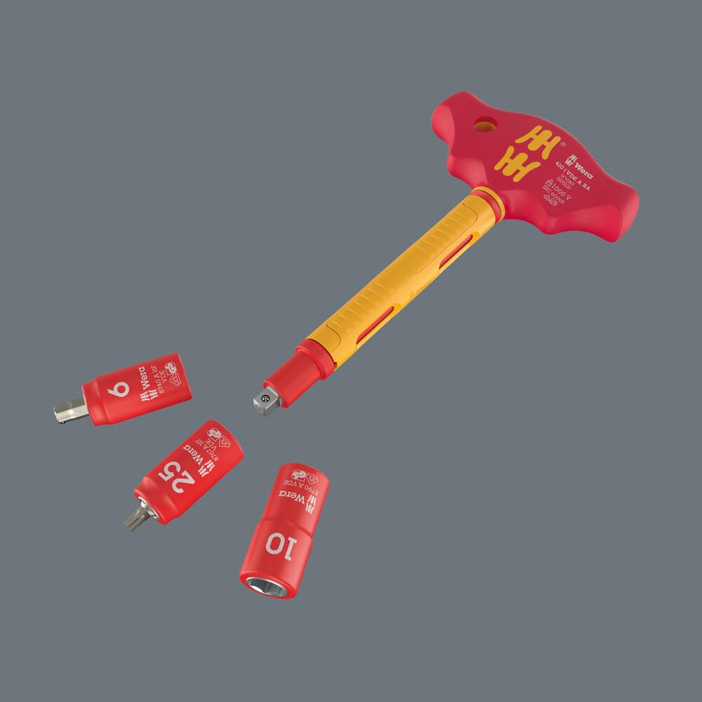 VDE A RA T-HNDL RATCHET SCRWDVR BLD 410 FOR 1/4" VDE SCKT