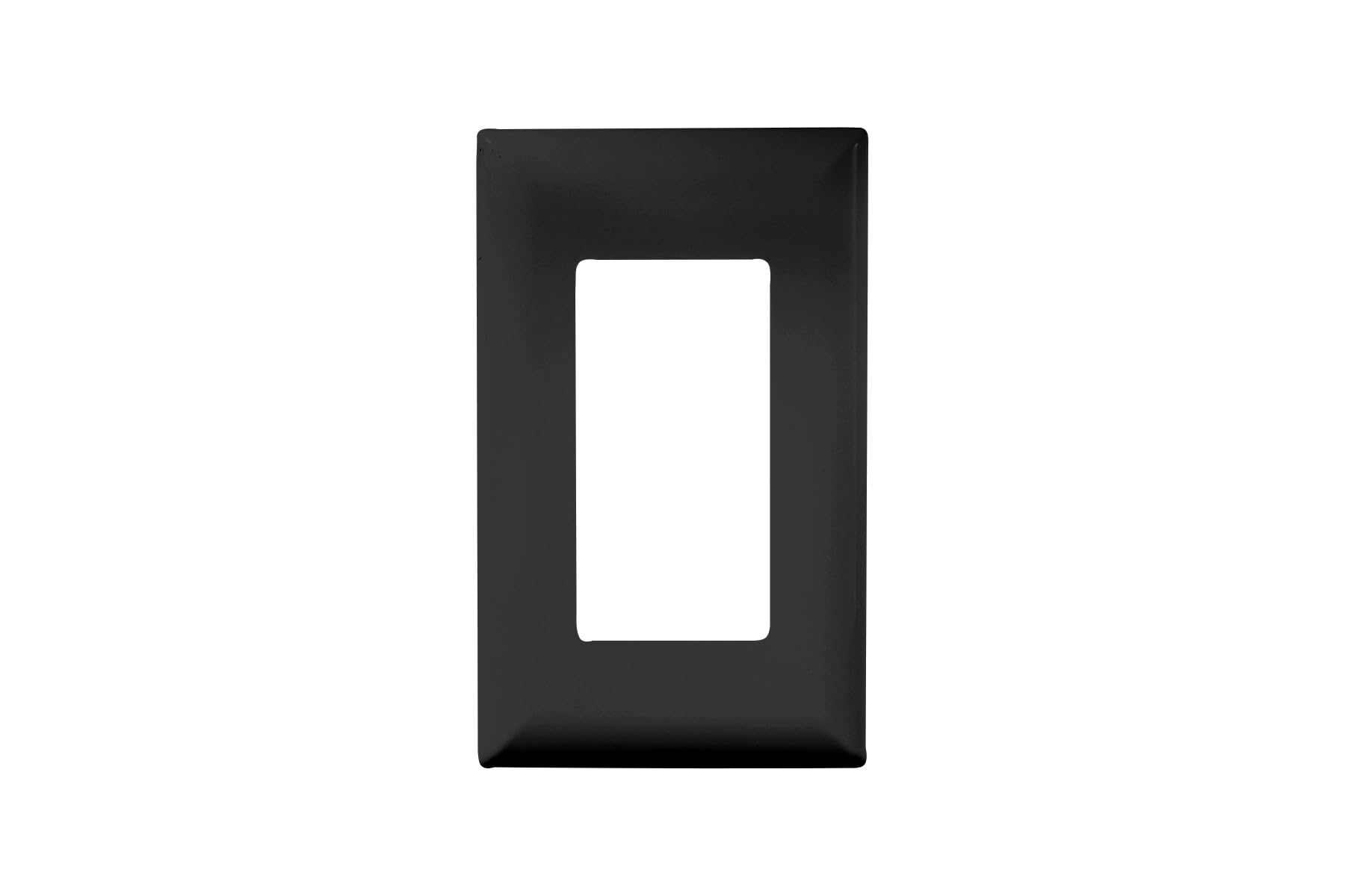 Self Contained RV Designer S847, Contemporary Cover Plate, Black, AC Electrical