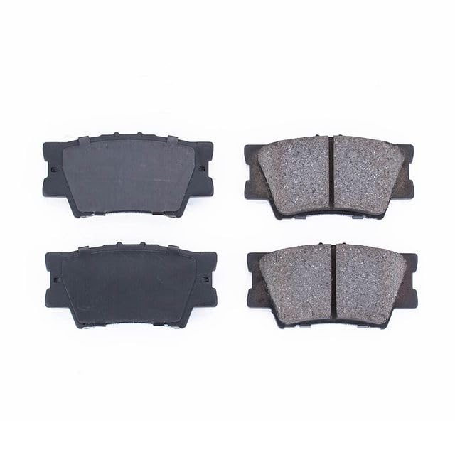 Power Stop Rear Z16 Ceramic Brake Pads 16-1212 For 2013-2018 Lexus ES300h | 2007-2018 ES350 | 2008-2018 Toyota Avalon | 2007-2022 Toyota Camry [Application Specific] | 2006-2018 Toyota Rav4