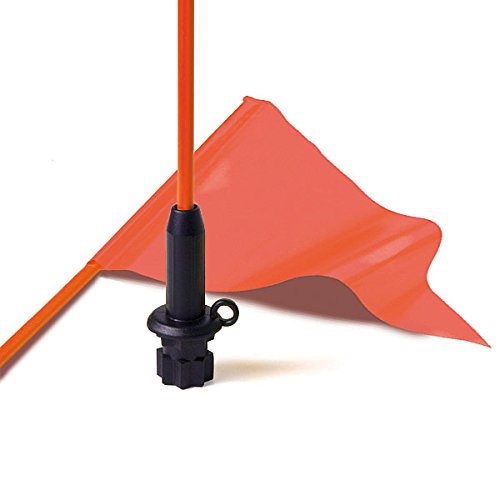 RAILBLAZA Whip Flag - Corrosion Resistant, Lightweight Safety Flags with Pole for Bikes, Kayaks, Boats - Compatible with Railblaza Starport, Ideal for Kayak Anglers, Offroad & DIY Enthusiasts