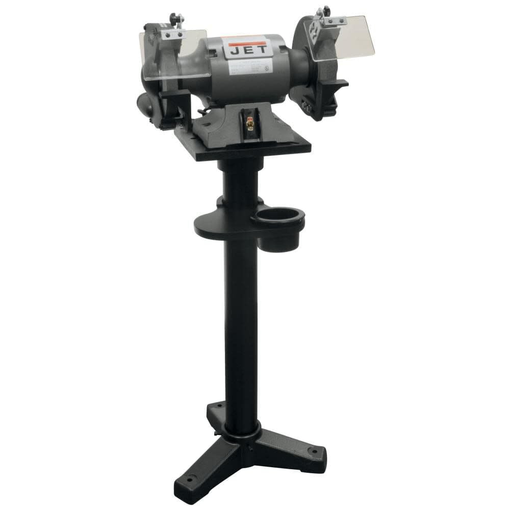Jet Tools - JBG-8A, 8" Grinder Shop & JPS-2A Stand (577102K),Black,Grey