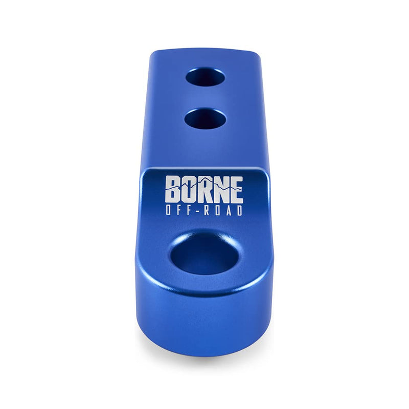 2” Hitch Receiver Borne Off-Road Shackle Mount, Blue